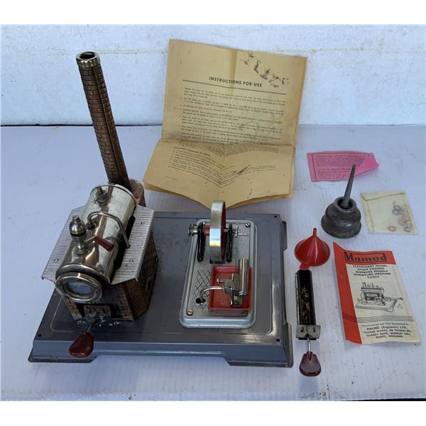 Mode Steam Engine Made in Germany Mahmoud Brand Esbit Fuel
