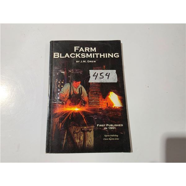 Farm Blacksmithing Book – 99pg