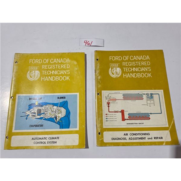 (2) Ford of Canada Technician’s Handbooks