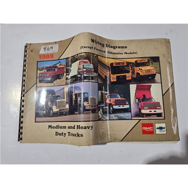 1988 Wiring Diagrams for Medium and Heavy-Duty GMC Trucks