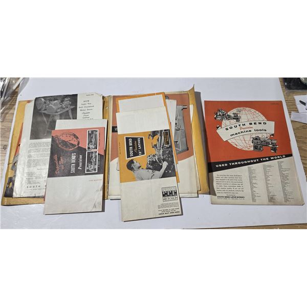 Various South Bend Catalogues & Booklets