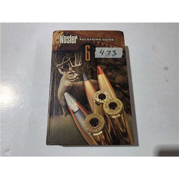 Nosler Reloading Guide – 825pg