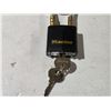 Image 2 : NOS 14” Keyed Cable Lock c/w (2) Keys