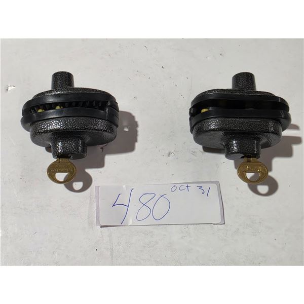 (2) Master Trigger Locks for Guns