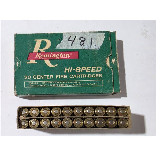 Vintage Remington 6mm Brass Cartridges – Box of (20)