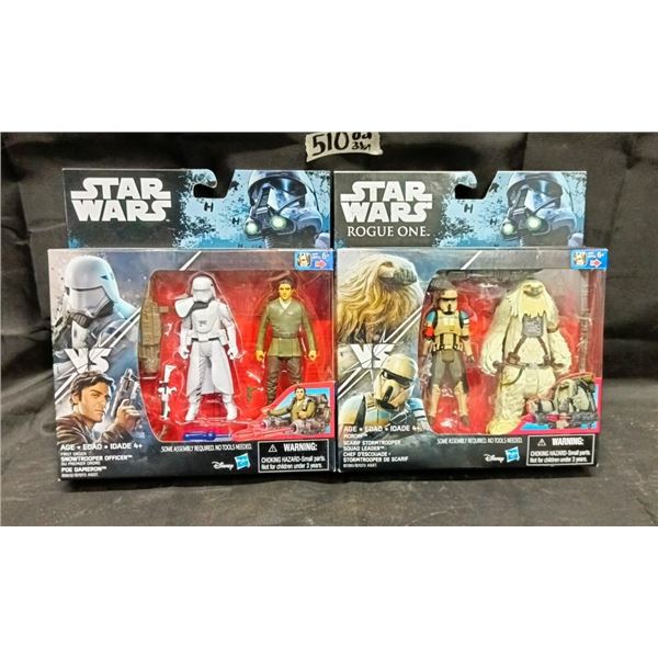(2) Star Wars Action Figure Sets in Original Box