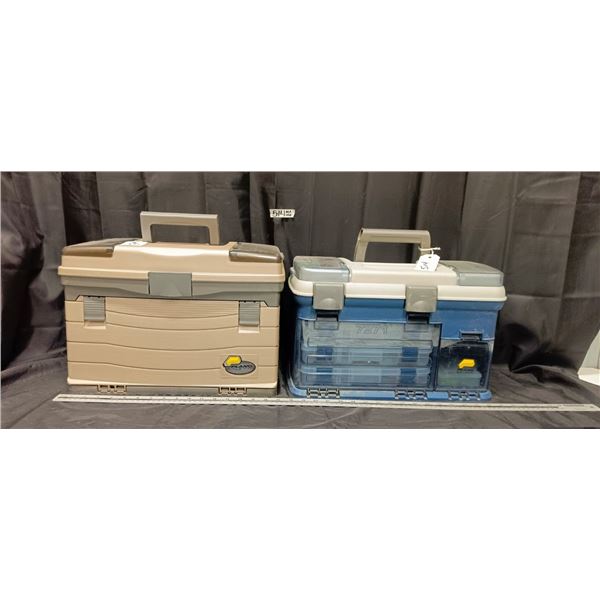 (2) Fishing Tackle Boxes w/ Contents