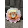 Image 3 : Hand Painted Carnival Glass Bowl