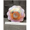 Image 4 : Hand Painted Carnival Glass Bowl