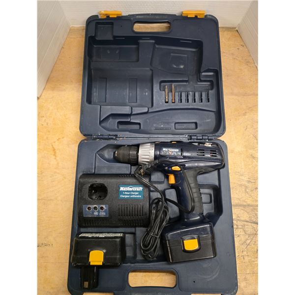 Mastercraft Drill w/ Charger & Case