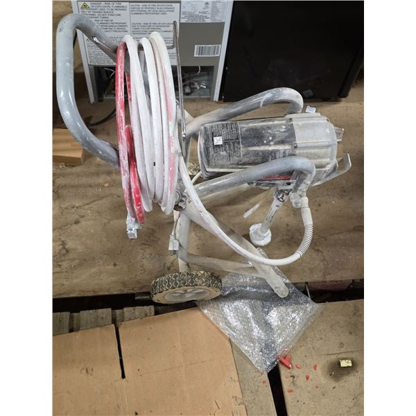 Paint Sprayer – Working