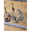 Image 3 : Assorted Brass Figures Lot