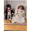 Image 1 : Cottage Collectables Wedding Dolls