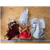 Image 1 : (4) Angel Christmas Tree Toppers