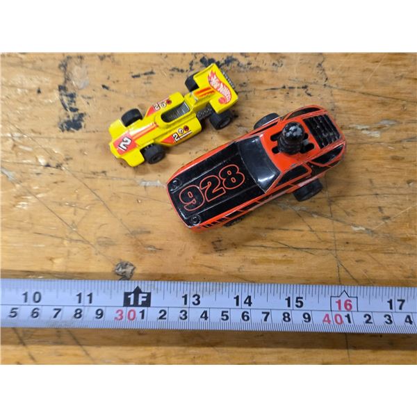 Vintage Schaper Five Winders Porsche 928 Turbo Orange, HotWheels Diecast Car