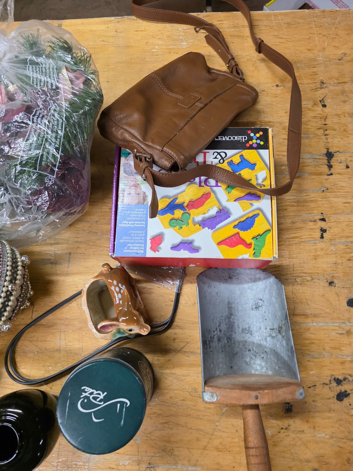 Lot of Misc. Items – Purse, Toy Tea Set, Children’s Puzzle, etc ...