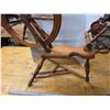 Image 3 : Vintage Wooden Spinning Wheel