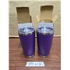 Image 1 : (2) NEW in Box Stainless Steel Travel Mugs
