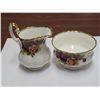 Image 1 : Royal Albert Old Country Roses Bone China Cream & Sugar Set
