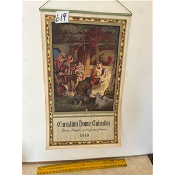 1949 Scripture Calendar