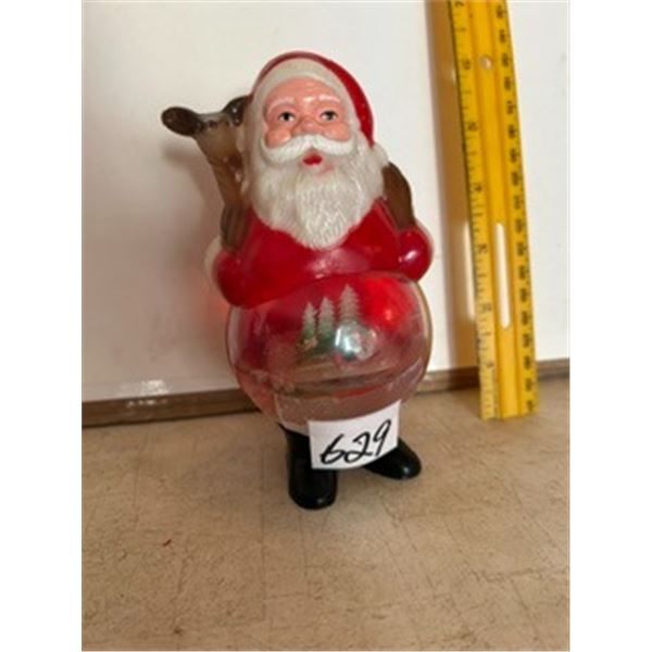 Vintage Santa Snow Dome