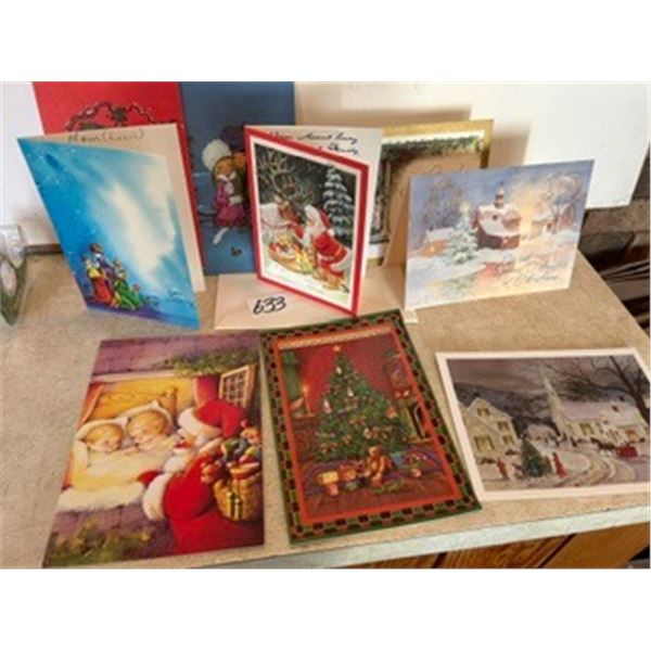 (9) Christmas Cards (as is)