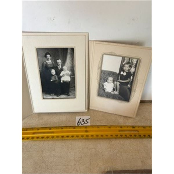 (2) Cabinet Portraits