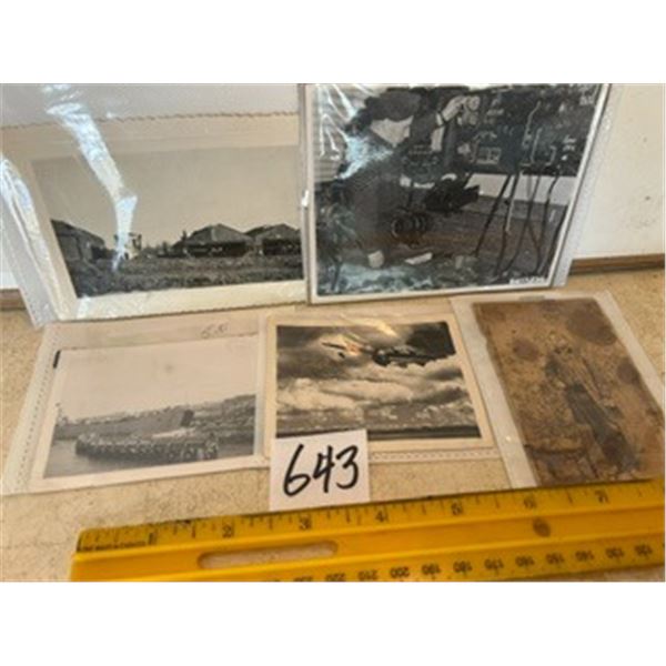 Lot of (5) Old Photographs
