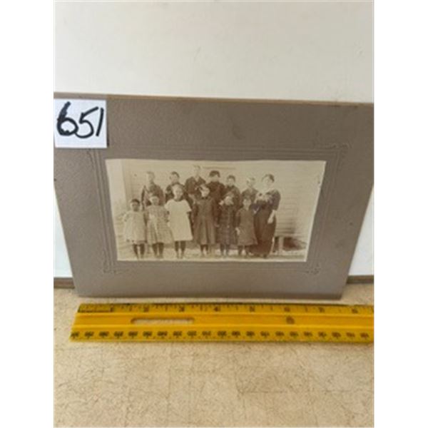 Early School Class Picture