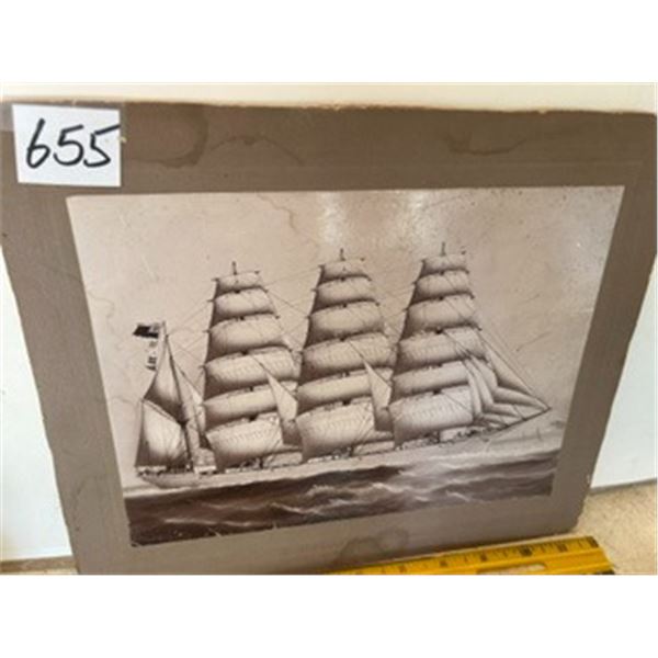 Queen Margaret Schooner Portrait