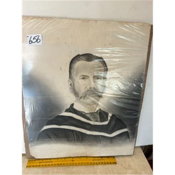 Old Graduation Portrait – 14 ½” x 17 ½”
