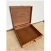 Image 2 : Wooden Cigar Box – 7”x 6 ¾”x 2”