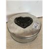 Image 1 : Heavy Heart on Tin – 8”x 3”