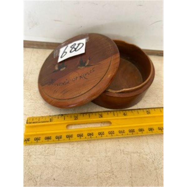4” Wooden Dresser Box