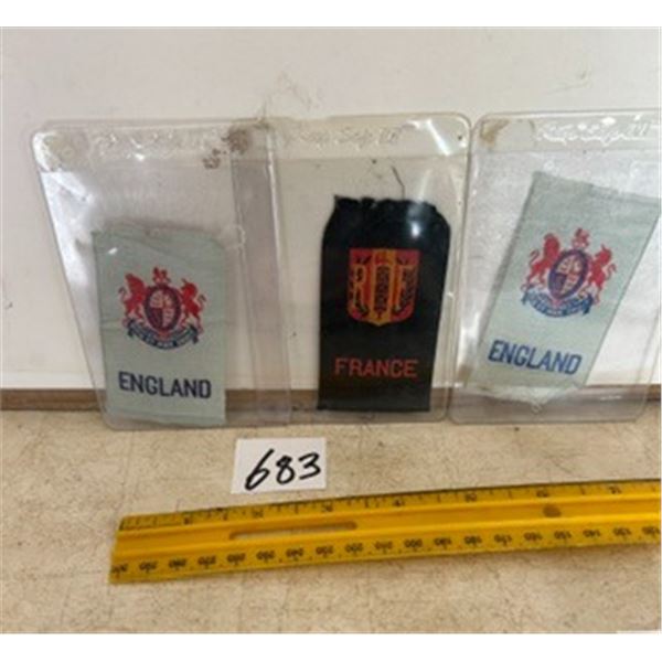 (3) Tobacco Flags