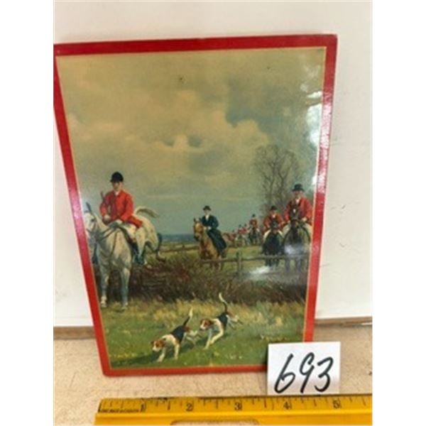 1943 “Fox Hunt” Print