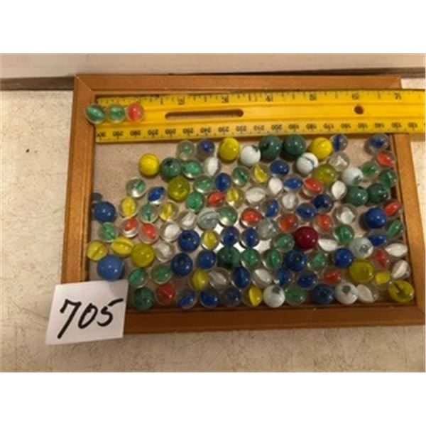 (90+) Assorted Vintage Marbles