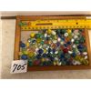 Image 1 : (90+) Assorted Vintage Marbles