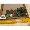 Image 1 : (14) Vintage Marble “Plunkers” inc. Ninja Turtle