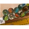 Image 2 : (14) Vintage Marble “Plunkers” inc. Ninja Turtle