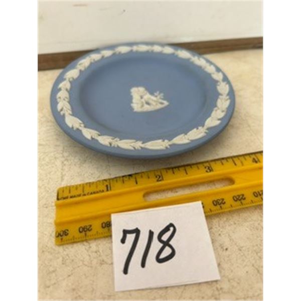 Blue Wedgewood Round Dish