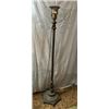 Image 1 : Tri-Light Torchiere Floor Lamp w/ Wood Base