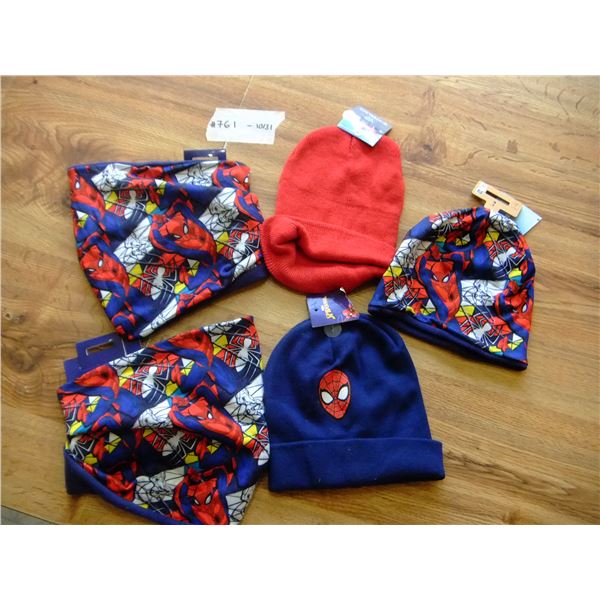 New Spiderman Toques and Scarves