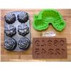 Image 2 : Fancy Cake or Jello Molds, Flower Motif, Numbers and The Very Hungry Caterpillar