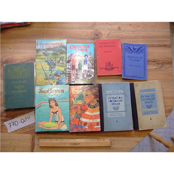 Miscellaneous Vintage Novels and Books