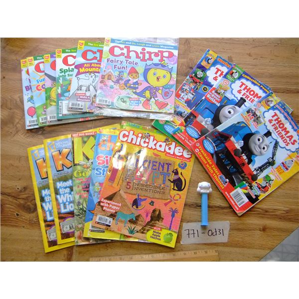 Miscellaneous Children’s Magazines, in good condition, some like new