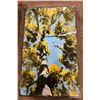 Image 1 : Houston Llew - Spiritile - 208 Depth Perception, handcrafted glass on copper wall art piece.  Albert
