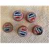Image 2 : Lot of 5 vintage 1980 - 1981 Pepsi-Cola NHL hockey bottle caps - Edmonton Oilers