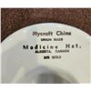 Image 2 : Vintage Hycroft China cowboy hat souvenir ashtray, Medicine Hat, Alberta - The Gas City of the West.
