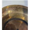Image 3 : Vintage solid brass teapot Genie lamp pitcher. 6" tall.  Marked India 127, but hard to see.